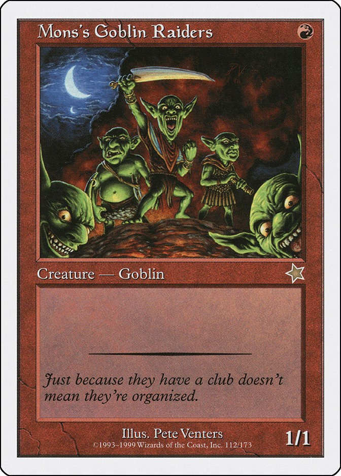 Mons's Goblin Raiders [S99 - 112]