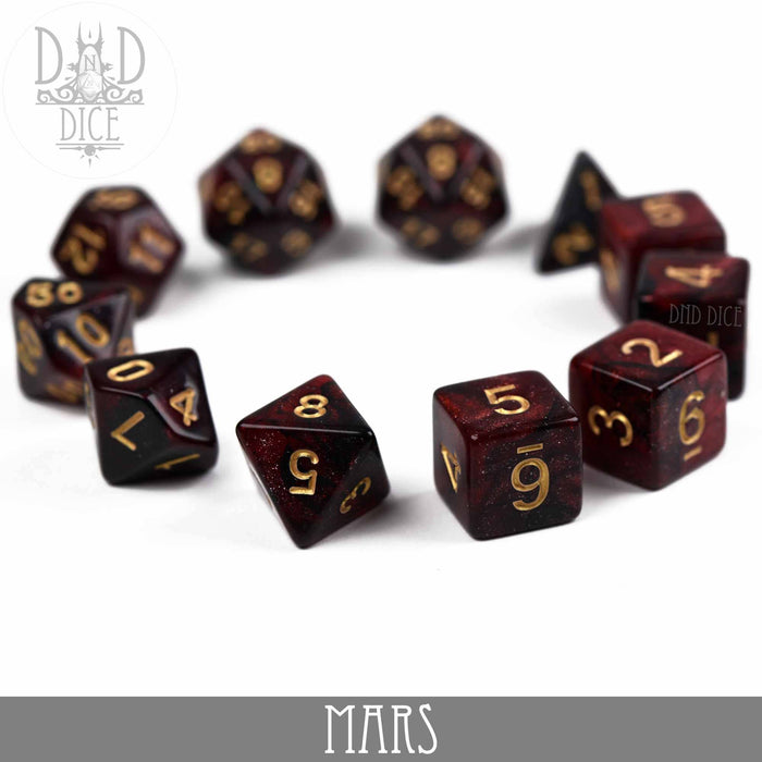 Mars Galaxy 7 or 11: 7 Dice Set