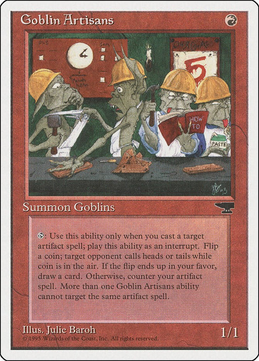 Goblin Artisans [CHR - N/A]