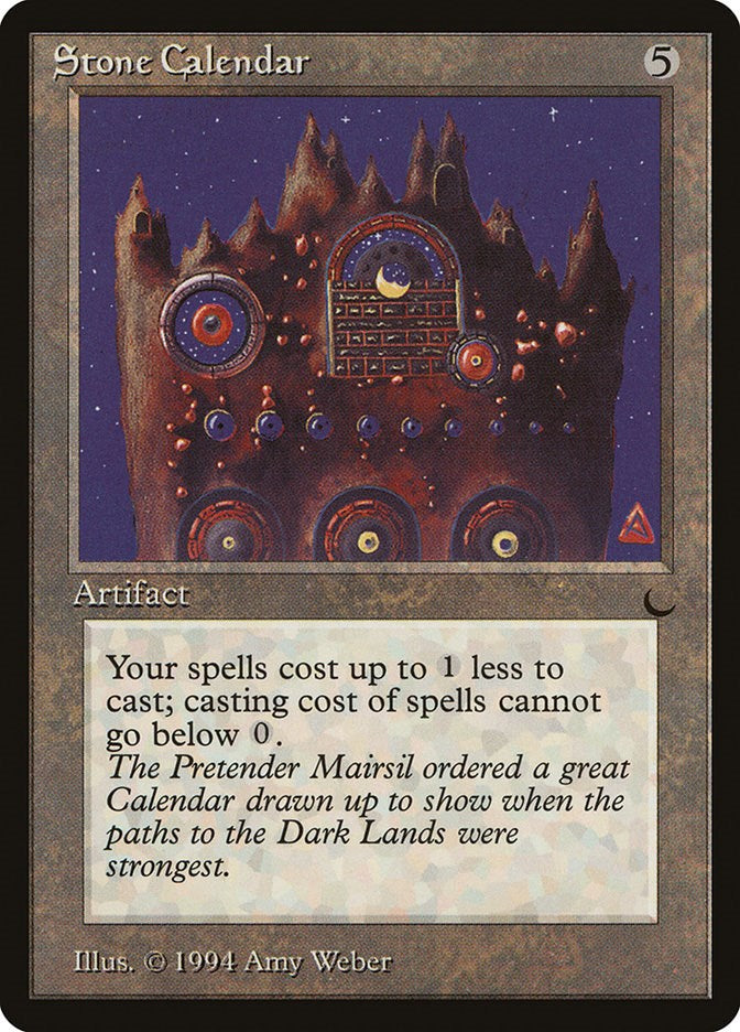Stone Calendar [DRK] — Mahoney's Gaming Emporium