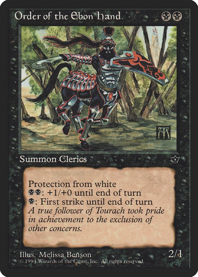 Order of the Ebon Hand (Benson) [FEM - N/A]