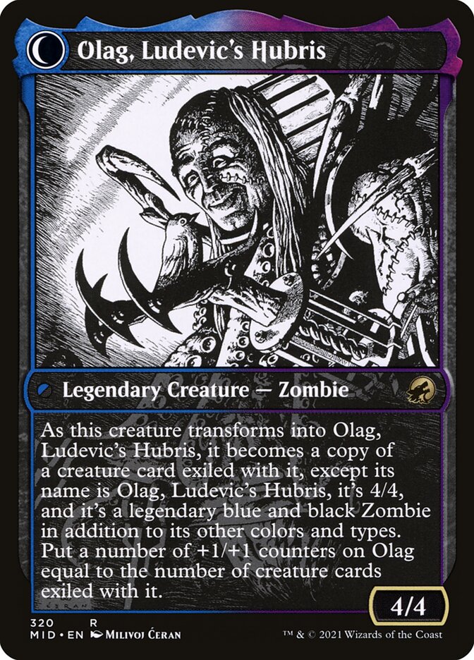 Ludevic, Necrogenius (Showcase) (Back)