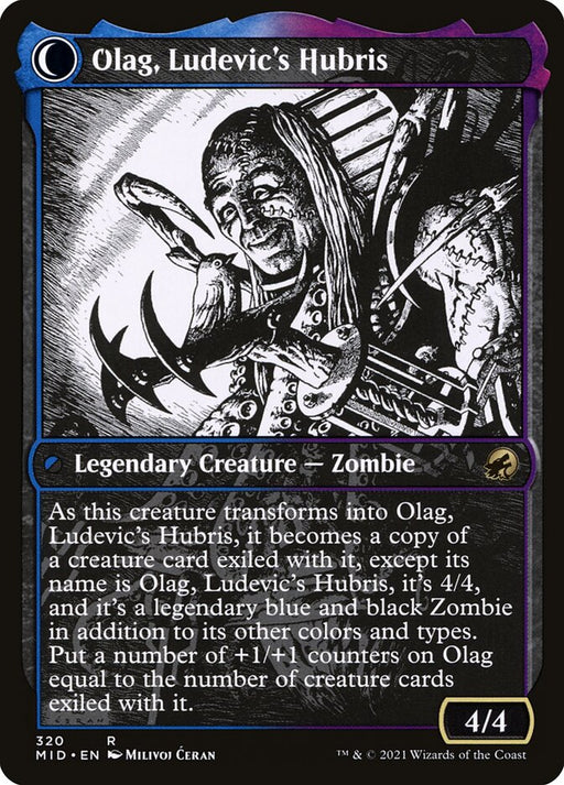 Ludevic, Necrogenius (Showcase) (Back)