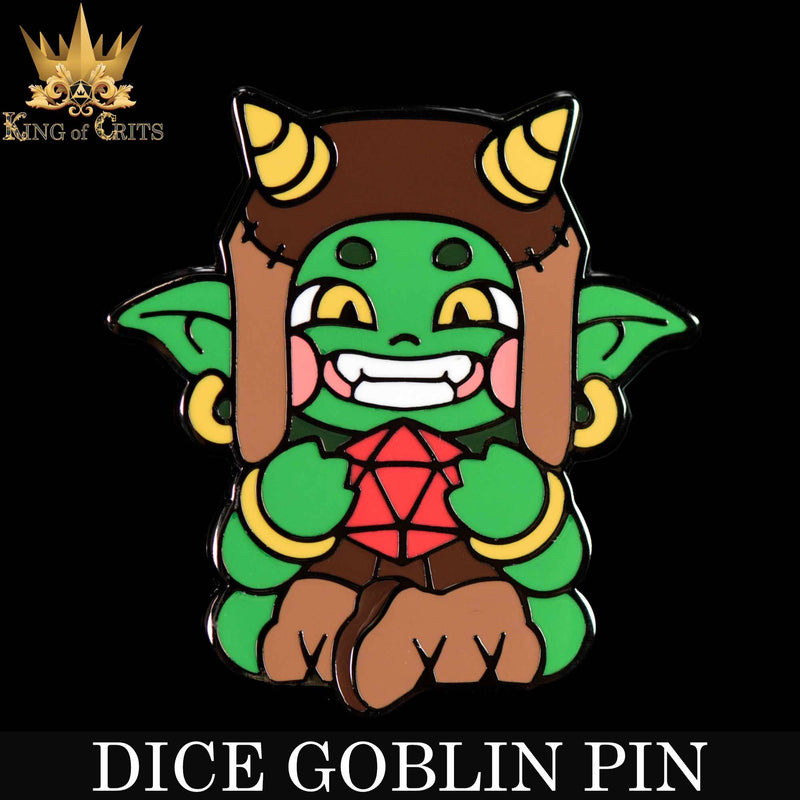 Dice Goblin (Enamel Pin)