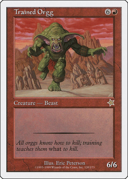 Trained Orgg [S99 - 120]