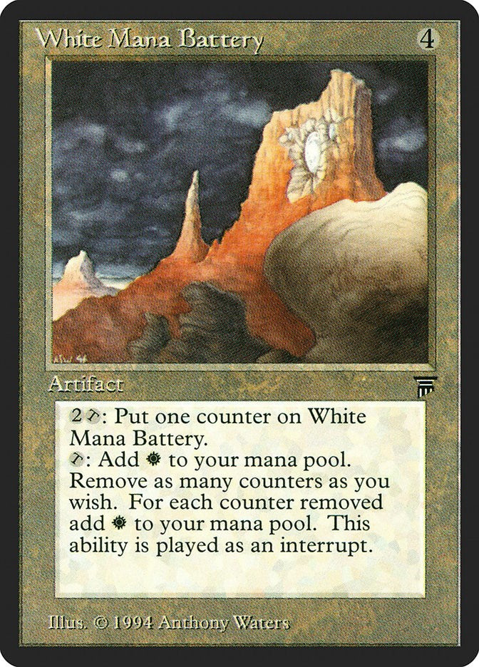White Mana Battery [LEG - N/A]