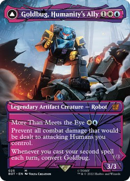 Goldbug, Humanity's Ally (Shattered Glass) [BOT - 25]