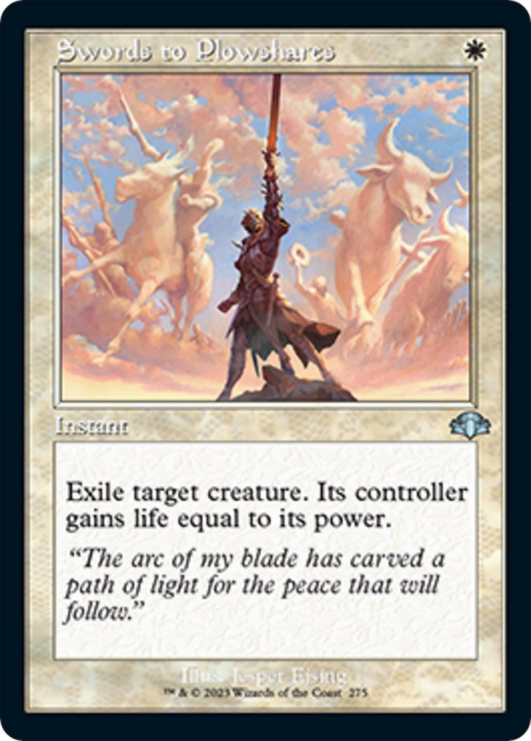 Swords to Plowshares (Retro Frame) [DMR - 275]