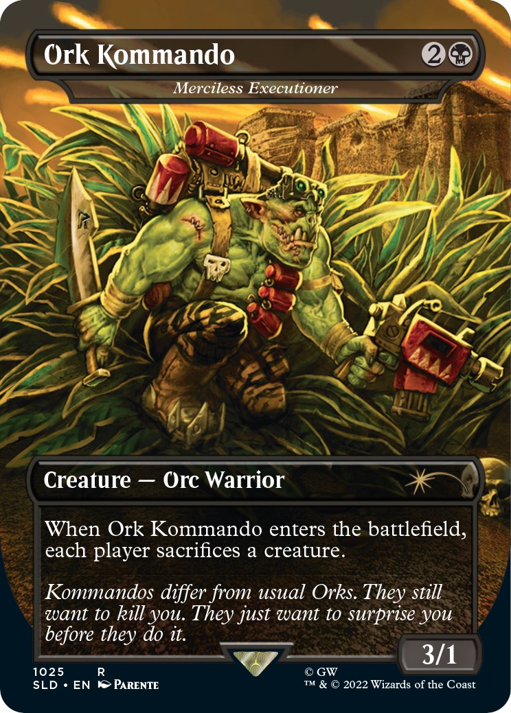 Ork Kommando - Merciless Executioner (Borderless)