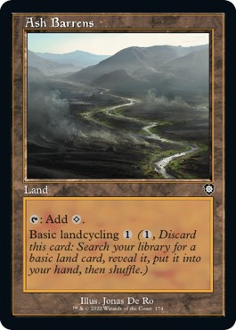 Ash Barrens (Retro Frame) [BRC - 174]