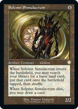 Solemn Simulacrum (Retro Frame) [BRC - 161]