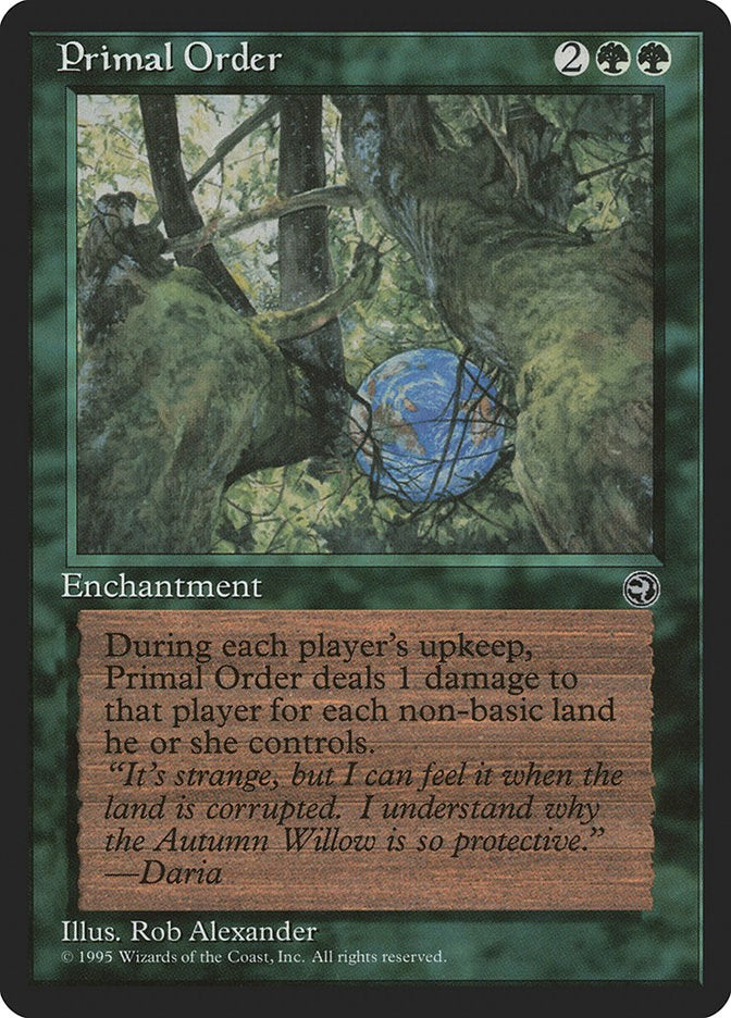Primal Order [HML - N/A]