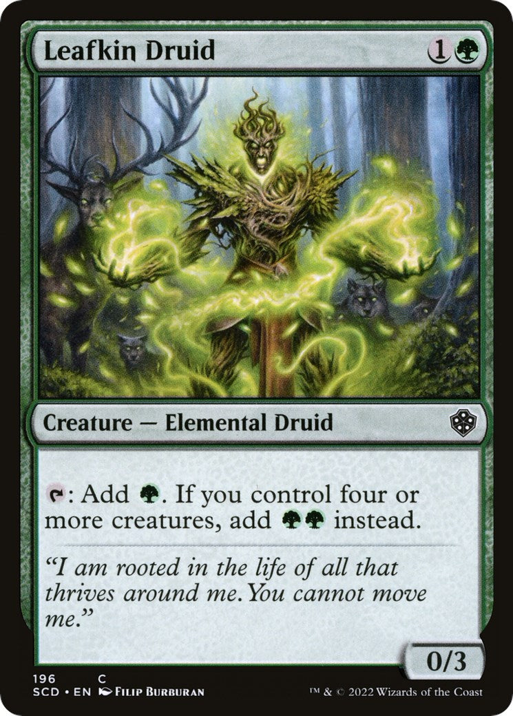 Leafkin Druid [SCD - 196]