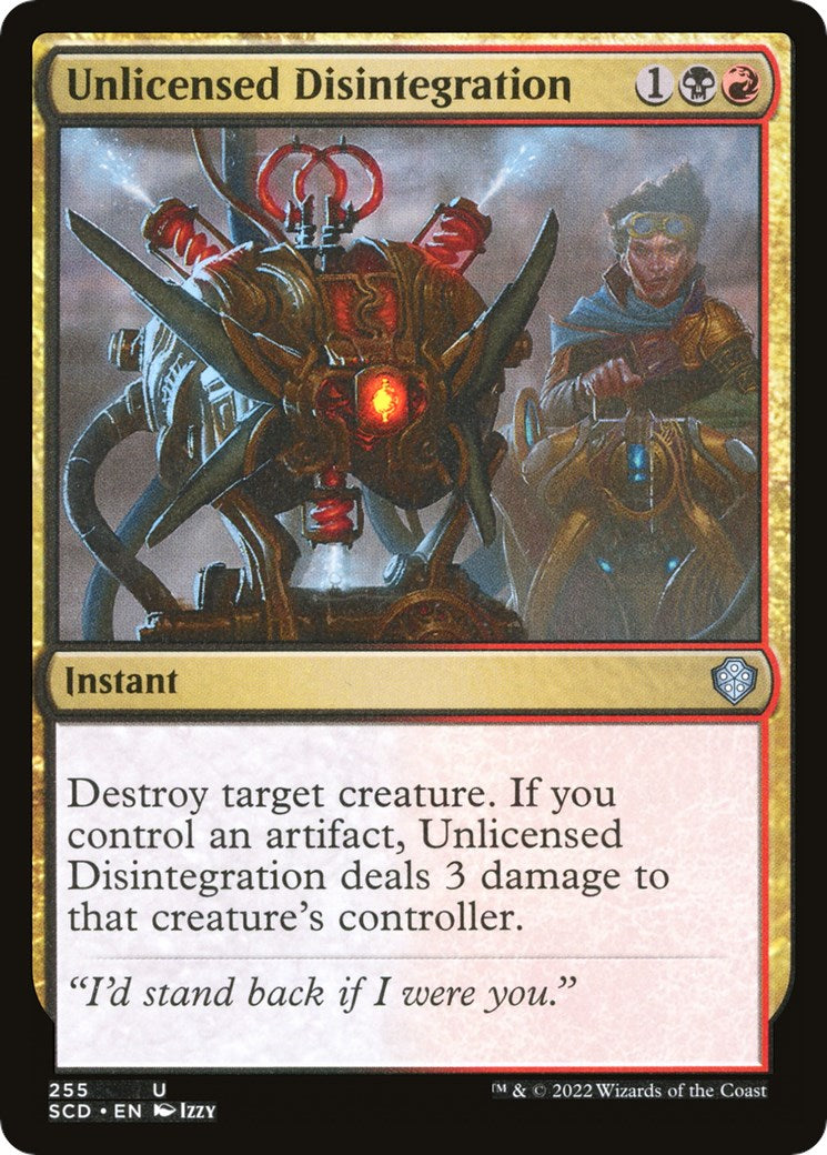 Unlicensed Disintegration [SCD - 255]