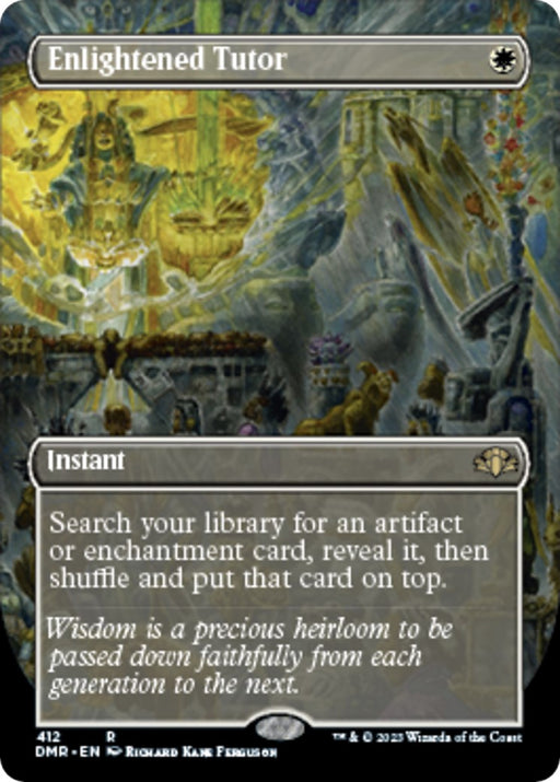 Enlightened Tutor (Borderless) [DMR - 412]