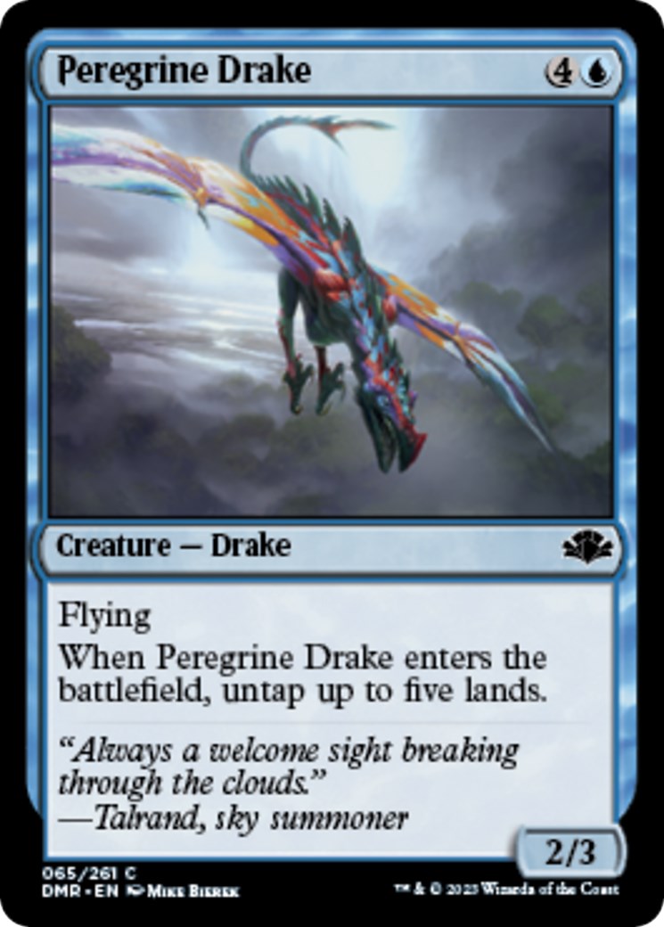 Peregrine Drake [DMR - 65]