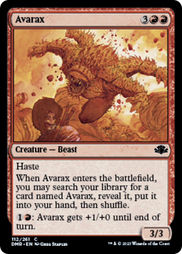 Avarax [DMR - 112]