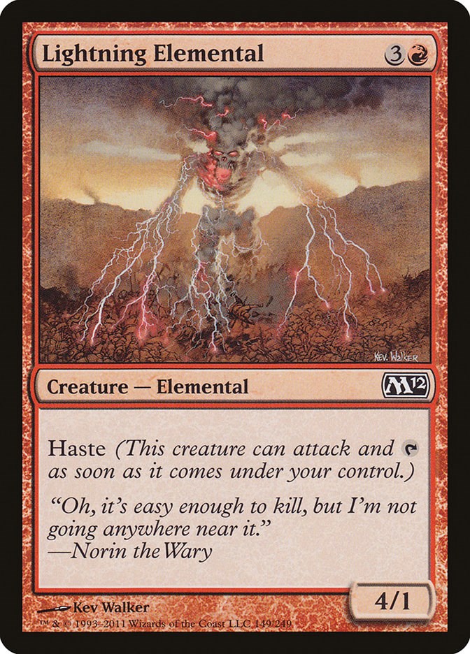 Lightning Elemental [M12 - 149]