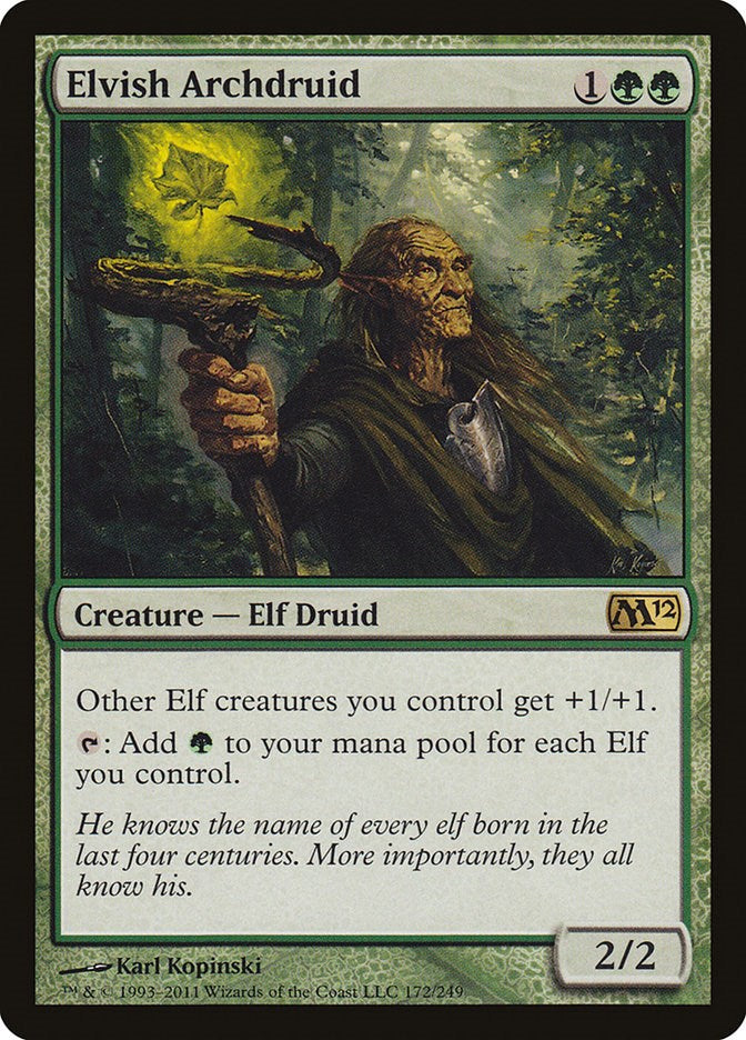 Elvish Archdruid [M12 - 172]