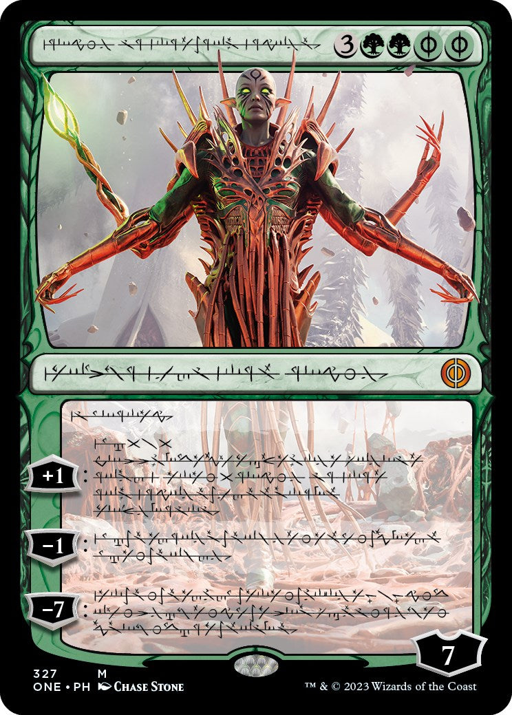 Nissa, Ascended Animist (Phyrexian) [ONE - 327]