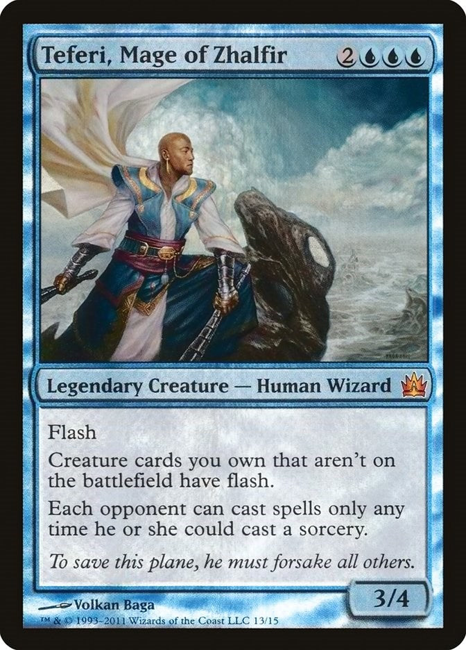 Teferi, Mage of Zhalfir [V11 - N/A]