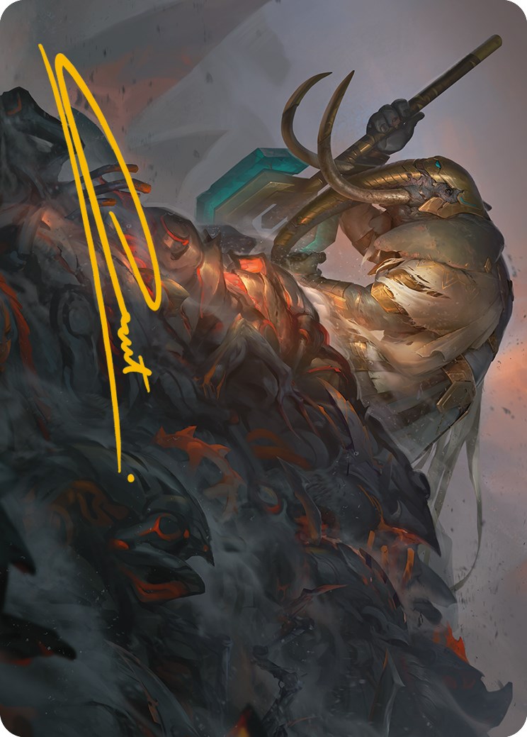 Against All Odds Art Card (Gold-Stamped Signature) [ASONE - 1]