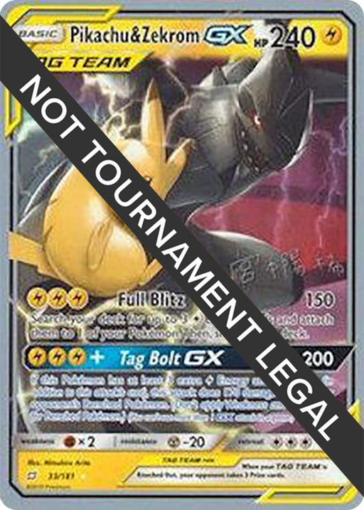 Pikachu & Zekrom GX - 2019 (Haruki Miyamoto) [WCD - 33/181]