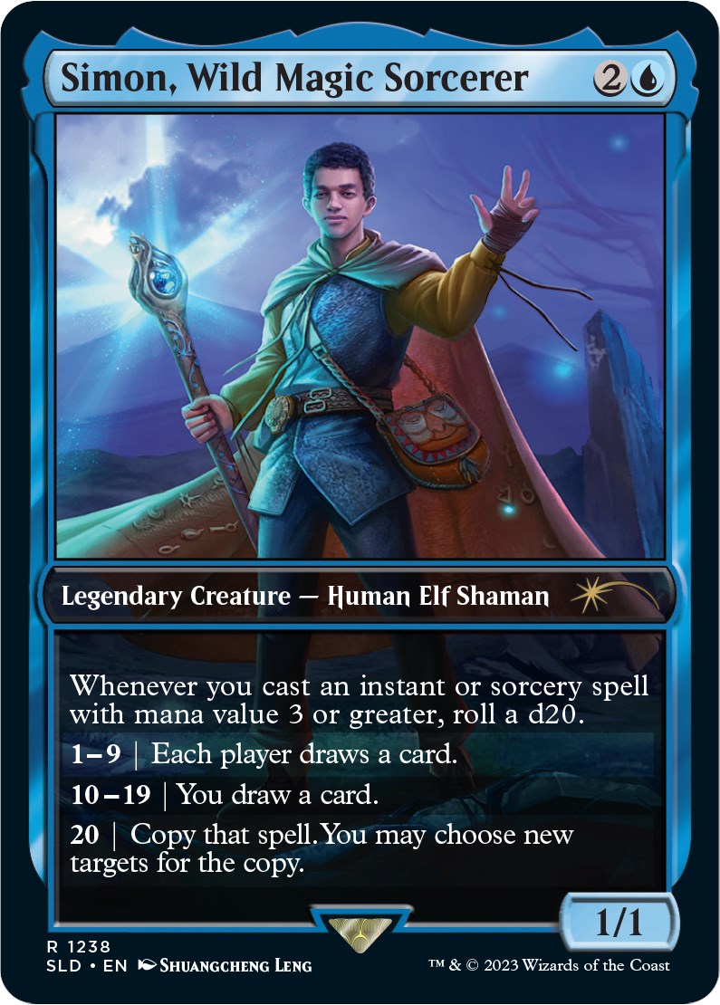 Simon, Wild Magic Sorcerer [SLD - 1238]
