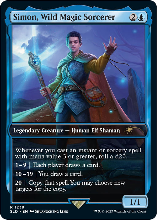 Simon, Wild Magic Sorcerer [SLD - 1238]