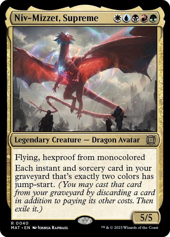 Niv-Mizzet, Supreme [MAT - 40]