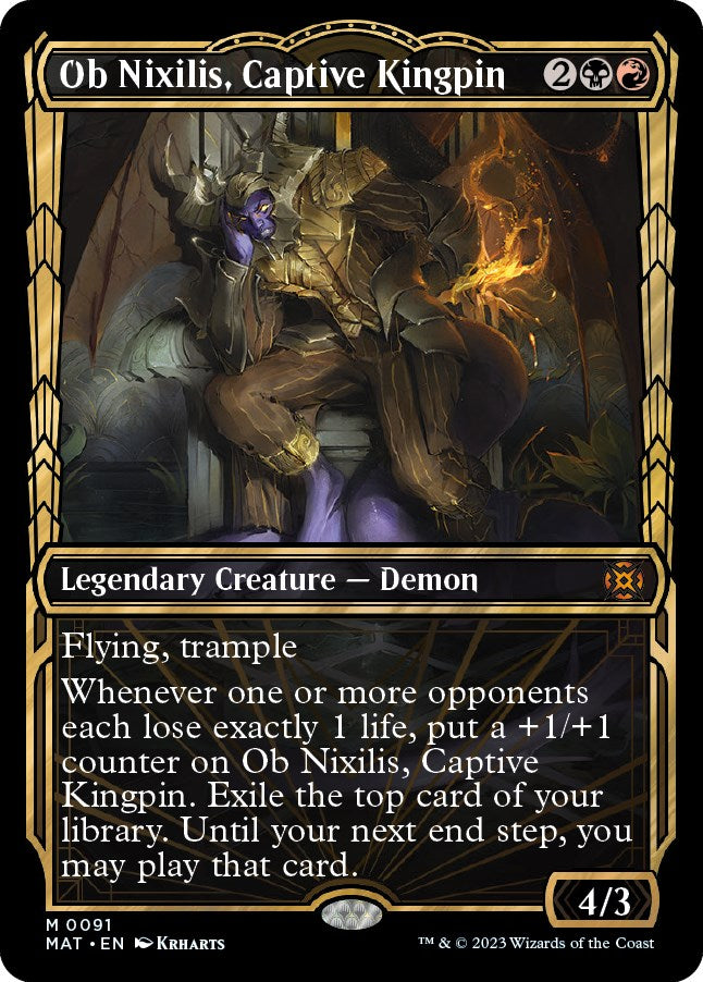 Ob Nixilis, Captive Kingpin (Showcase) [MAT - 91]