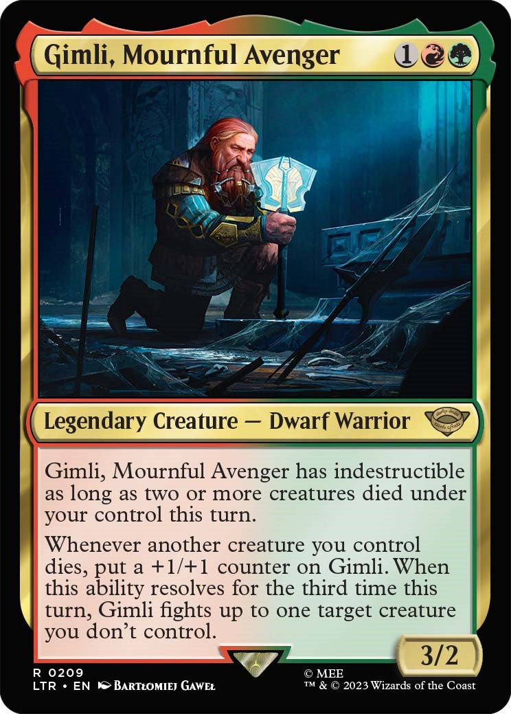 Gimli, Mournful Avenger [LTR - 209]