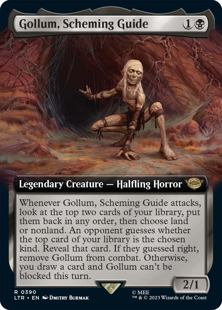 Gollum, Scheming Guide (Extended Art) [LTR - 390]