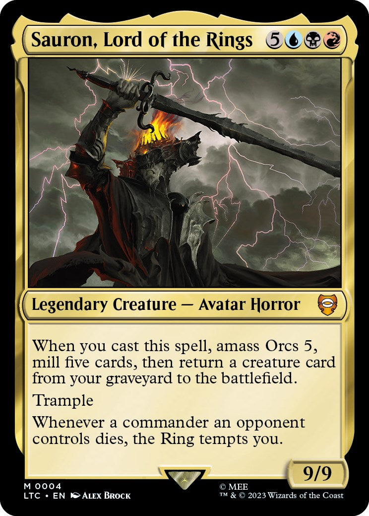 Sauron, Lord of the Rings [LTC - 4]