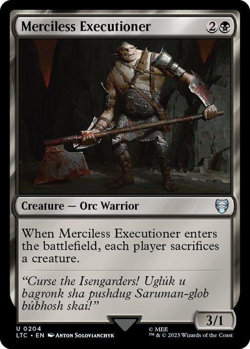 Merciless Executioner [LTC - 204]