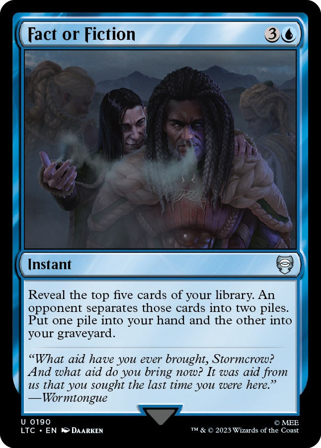 Fact or Fiction [LTC - 190]