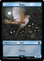 Elf Warrior // Bird (0006) Double-Sided Token (Back)