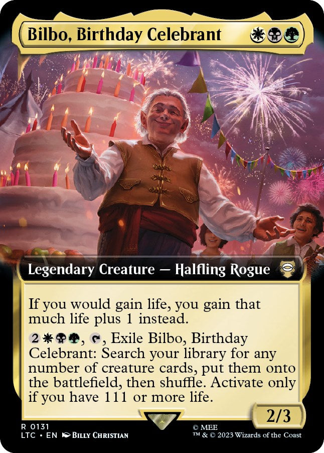 Bilbo, Birthday Celebrant (Extended Art) [LTC - 131]