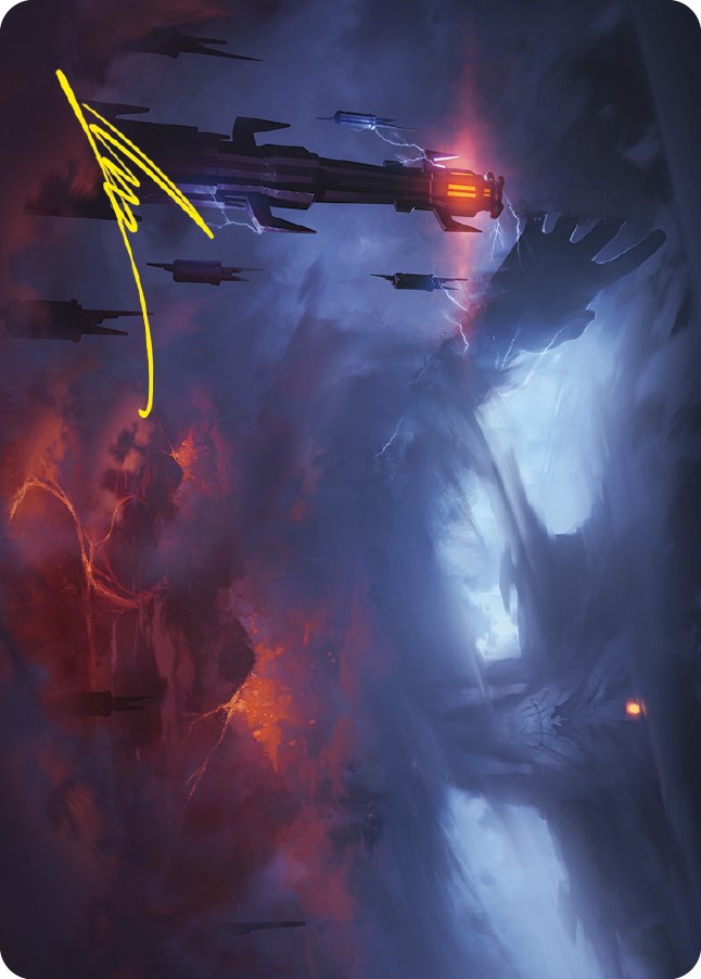 Shadow of the Enemy Art Card (Gold-Stamped Signature) [ASLTR - 8]