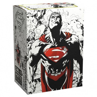 Dragon Shield Superman Core Matte Dual Art Sleeves (100-Pack)