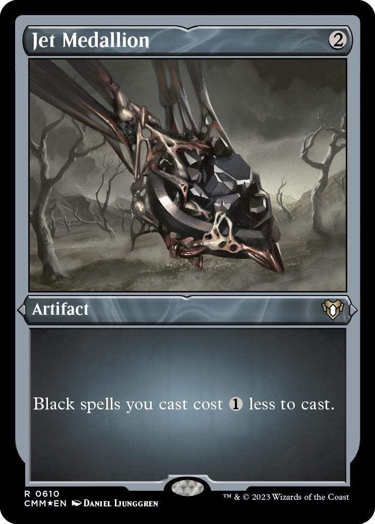 Jet Medallion (Foil Etched) [CMM - 610]