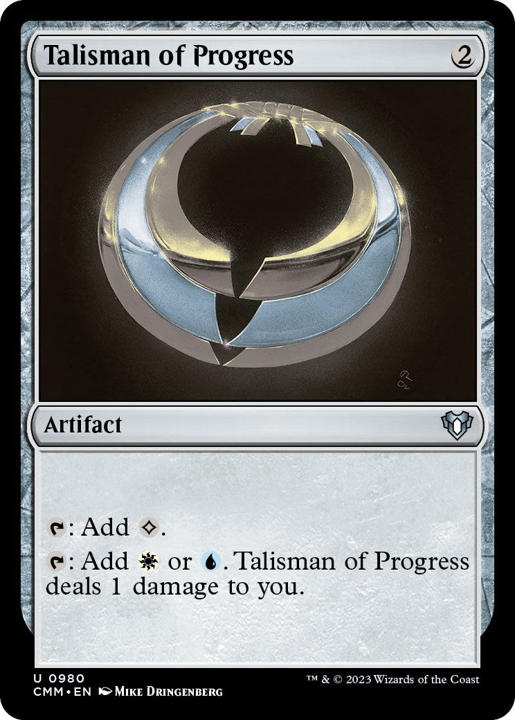 Talisman of Progress [CMM - 980]
