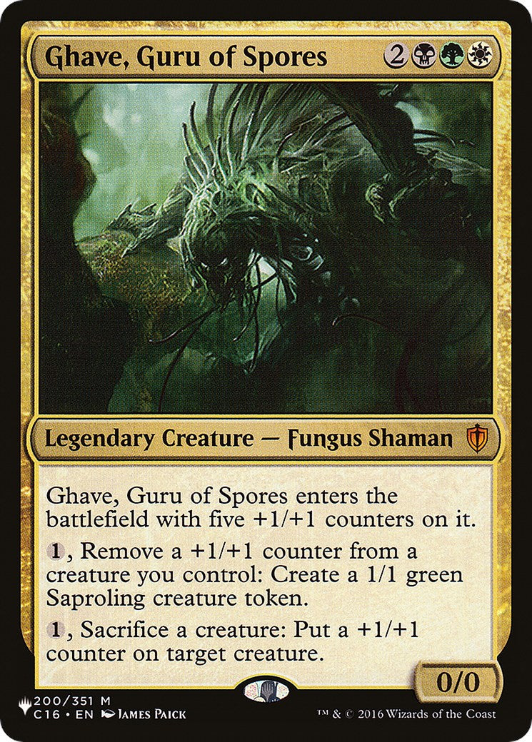 Ghave, Guru of Spores [LIST - 200/351]