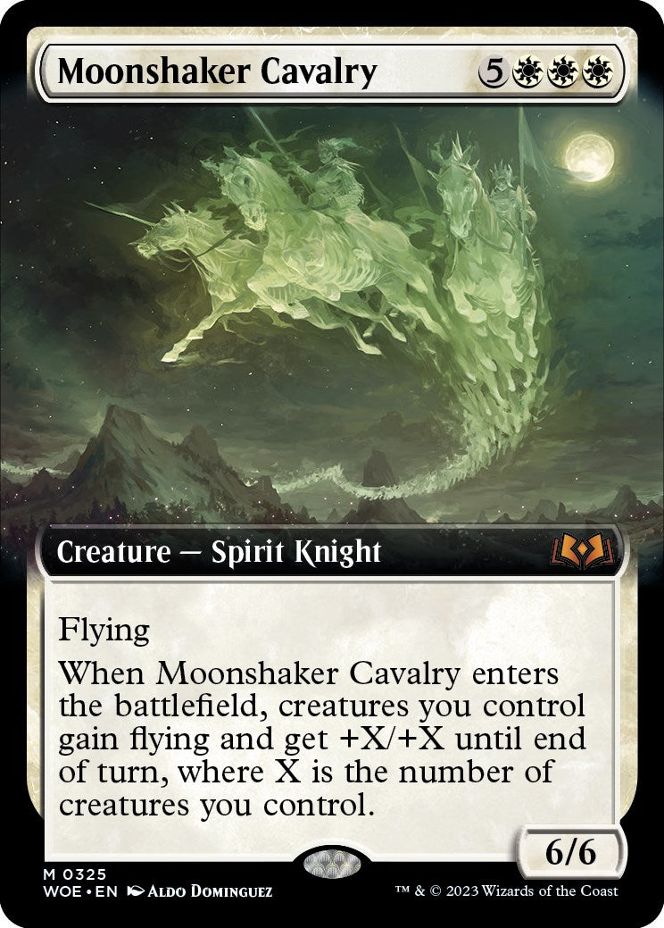 Moonshaker Cavalry (Extended Art) [WOE - 325]