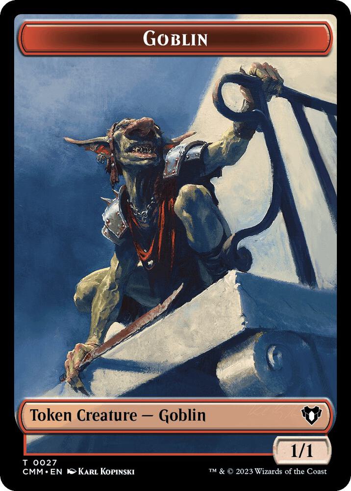 Eldrazi Spawn // Goblin Double-Sided Token (Back)