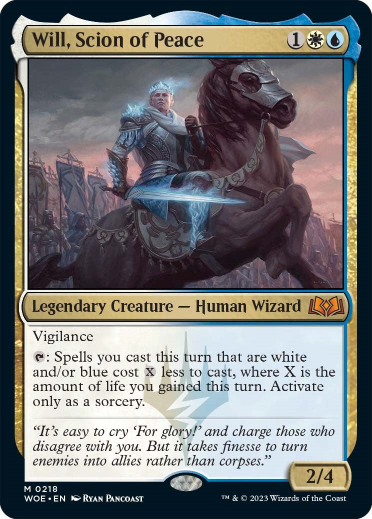 Will, Scion of Peace [WOE - 218]