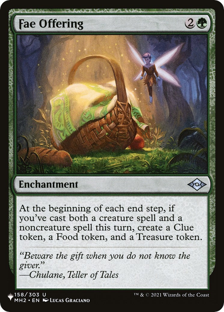 Fae Offering [LIST - 158/303]