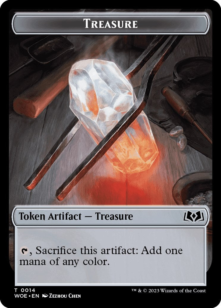 Treasure // Food (0013) Double-Sided Token [WOE - 14 // 13]