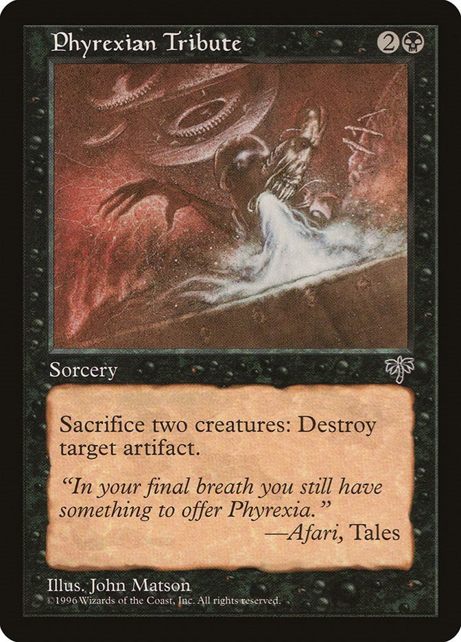 Phyrexian Tribute [N/A]
