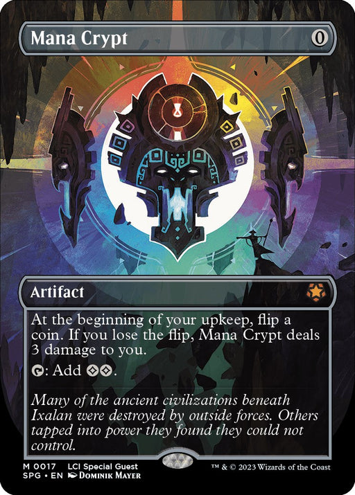 Mana Crypt (Borderless) [SPG - 17]